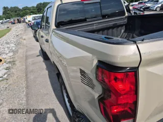 2023 Chevrolet Colorado 4WD Work Truck with VIN 1GCGTBEC8P1195130, listed as a IAAI auction lot 42854423 with 80,886 mi miles and . Bid and sale history available at DreamBid. Image 1.