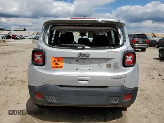 2019 Jeep Renegade Sport with VIN ZACNJAAB6KPK16258, listed as a Copart auction lot 58659455 with Not provided miles and Salvage title. Bid and sale history available at DreamBid. Image 6.