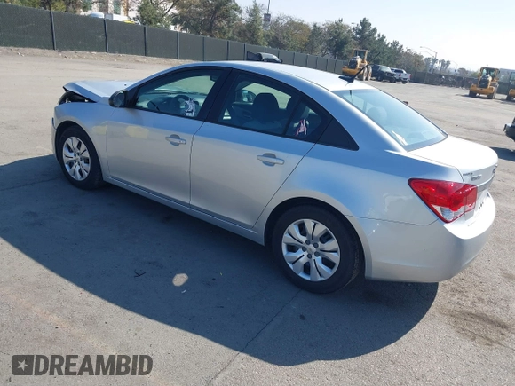 2014 Chevrolet Cruze LS with VIN 1G1PA5SG6E7412949, listed as a IAAI auction lot 41634532 with 109,195 mi miles and . Bid and sale history available at DreamBid. Image 3.