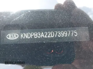 2013 Kia Sportage LX with VIN KNDPB3A22D7399775, listed as a IAAI auction lot 42358930 with 102,280 mi miles and . Bid and sale history available at DreamBid. Image 9.