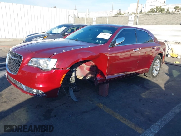 2020 Chrysler 300 Limited with VIN 2C3CCAEG1LH145794, listed as a IAAI auction lot 41158391 with 79,785 mi miles. Bid and sale history available at carsss.com. Image 2.
