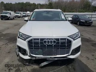 2022 Audi Q7 Premium Plus with VIN WA1LXBF75ND002720, listed as a Copart auction lot 54001815 with 54,677 mi miles and Salvage title. Bid and sale history available at DreamBid. Image 5.