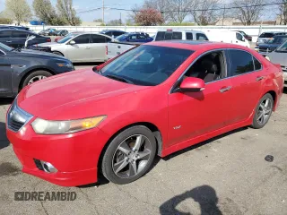 2012 Acura TSX Special Edition with VIN JH4CU2F80CC025878, listed as a Copart auction lot 52851815 with 169,477 mi miles and Salvage Title. Bid and sale history available at carsss.com. Image 1.
