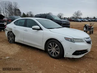 2016 Acura TLX Tech with VIN 19UUB1F59GA010567, listed as a Copart auction lot 44656575 with 245,526 mi miles and Salvage Title. Bid and sale history available at carsss.com. Image 4.
