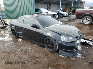 2002 Acura RSX Type S with VIN JH4DC53022C023331, listed as a Copart auction lot 49689175 with 0 mi miles and Salvage Title. Bid and sale history available at carsss.com. Image 4.