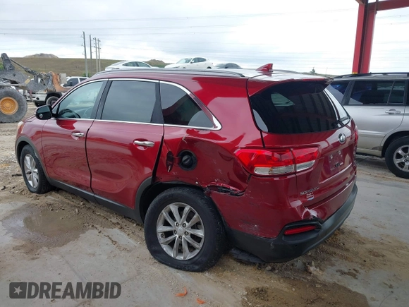 2018 Kia Sorento LX with VIN 5XYPG4A38JG349087, listed as a IAAI auction lot 41979249 with 67,387 mi miles. Bid and sale history available at carsss.com. Image 14.