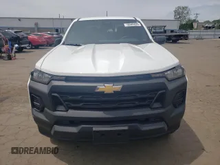 2024 Chevrolet Colorado 2WD Work Truck with VIN 1GCGSBEC9R1268446, listed as a Copart auction lot 56585935 with 7,999 mi miles and Salvage title. Bid and sale history available at DreamBid. Image 5.