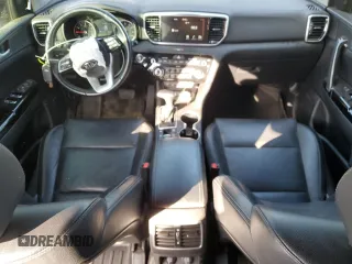2021 Kia Sportage EX with VIN KNDPN3AC0M7876820, listed as a Copart auction lot 43439205 with 46,468 mi miles and Salvage title. Bid and sale history available at DreamBid. Image 8.