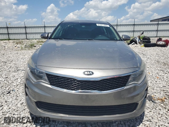 2017 Kia Optima LX with VIN 5XXGT4L37HG160955, listed as a Copart auction lot 61371465 with 138,093 mi miles and Salvage title. Bid and sale history available at DreamBid. Image 5.