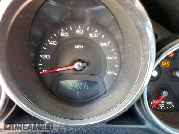 2010 Cadillac CTS Performance with VIN 1G6DL5EV3A0103198, listed as a Copart auction lot 75913604 with 259,450 mi miles and Salvage Title. Bid and sale history available at carsss.com. Image 9.