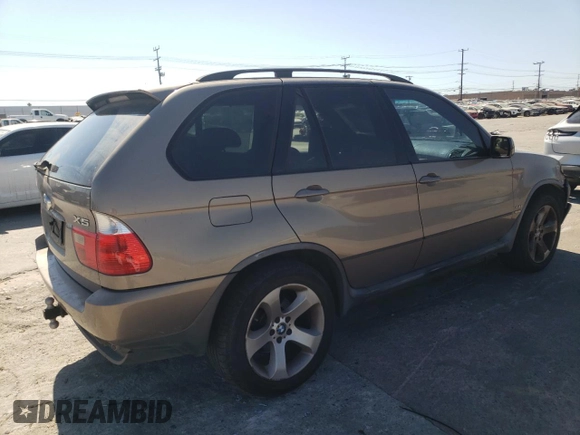2006 BMW X5 4.4i with VIN 5UXFB53546LV22368, listed as a Copart auction lot 70644194 with 152,873 mi miles and Salvage Title. Bid and sale history available at carsss.com. Image 3.