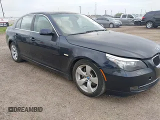 2008 BMW 5 Series 528i with VIN WBANU53568C113344, listed as a IAAI auction lot 41960354 with 194,459 mi miles and . Bid and sale history available at carsss.com. Image 1.