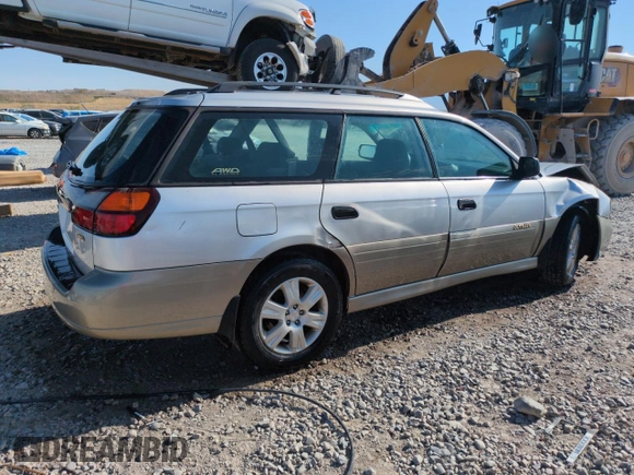2003 Subaru Legacy Outback with VIN 4S3BH675637617503, listed as a Copart auction lot 63118515 with 159,429 mi miles and Salvage title. Bid and sale history available at DreamBid. Image 3.