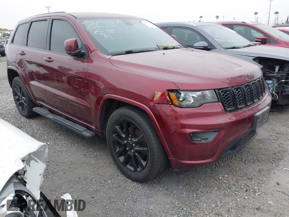 2018 Jeep Grand Cherokee Altitude with VIN 1C4RJEAG0JC433654, listed as a IAAI auction lot 42057867 with 103,552 mi miles and . Bid and sale history available at DreamBid. Image 1.