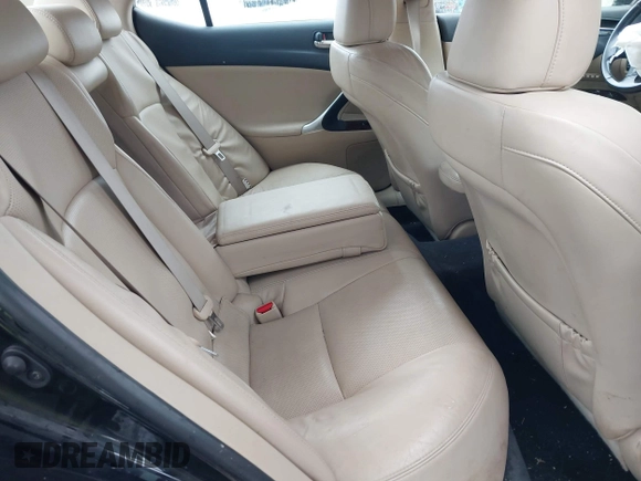 2008 Lexus IS 250 with VIN JTHCK262485023760, listed as a IAAI auction lot 42201634 with 163,842 mi miles and . Bid and sale history available at DreamBid. Image 8.