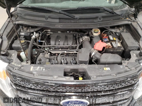 2014 Ford Utility Police Interceptor with VIN 1FM5K8AR2EGA23432, listed as a Copart auction lot 84722354 with 0 mi miles and Salvage Title. Bid and sale history available at carsss.com. Image 12.