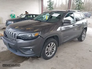 2019 Jeep Cherokee Latitude Plus with VIN 1C4PJMLX0KD108416, listed as a IAAI auction lot 41809242 with 76,994 mi miles. Bid and sale history available at carsss.com. Image 17.
