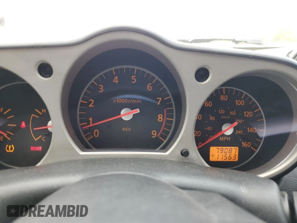 2008 Nissan 350Z Enthusiast with VIN JN1BZ36AX8M850015, listed as a Copart auction lot 75300244 with 127,278 mi miles and Clean Title. Bid and sale history available at DreamBid. Image 9.