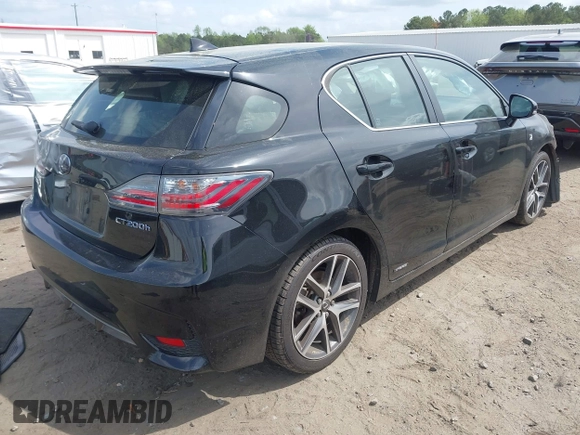2015 Lexus CT 200h z VIN JTHKD5BH6F2239402, wystawiony jako IAAI lot #41956236 z przebiegiem 111 099 mil mil oraz . Historia ofert i sprzedaży dostępna na DreamBid. Obrazek 4.