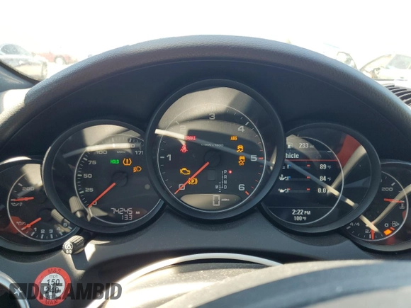 2013 Porsche Cayenne Diesel with VIN WP1AF2A26DLA42304, listed as a Copart auction lot 55695035 with 74,245 mi miles and Clean title. Bid and sale history available at DreamBid. Image 9.