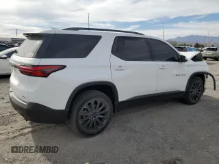 2023 Chevrolet Traverse RS z VIN 1GNERJKW8PJ210800, wystawiony jako Copart lot #53174685 z przebiegiem 24 118 mil mil oraz Szkoda całkowita • Salvage title. Historia ofert i sprzedaży dostępna na DreamBid. Obrazek 3.