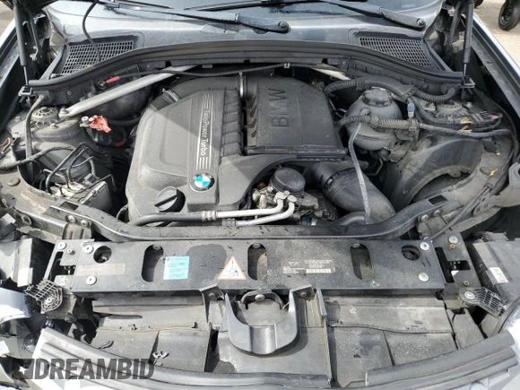 2011 BMW X3 35i with VIN 5UXWX7C56BLT78815, listed as a Copart auction lot 47511435 with 122,453 mi miles and Salvage Title. Bid and sale history available at DreamBid. Image 12.