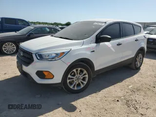 2017 Ford Escape S with VIN 1FMCU0F75HUA22579, listed as a Copart auction lot 52562735 with 137,997 mi miles and Salvage title. Bid and sale history available at DreamBid. Image 1.