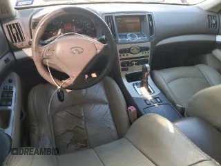 2008 Infiniti G35 with VIN JNKBV61E68M200701, listed as a Copart auction lot 83180054 with 193,642 mi miles and Salvage Title. Bid and sale history available at DreamBid. Image 8.