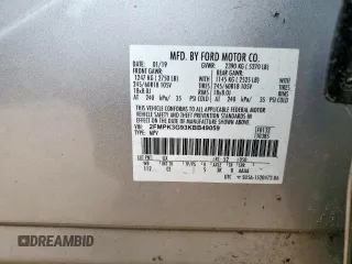 2019 Ford Edge SE with VIN 2FMPK3G93KBB49059, listed as a Copart auction lot 63349805 with 95,750 mi miles and Clean title. Bid and sale history available at DreamBid. Image 13.