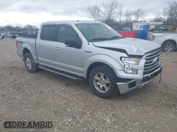 2016 Ford F-150 XLT with VIN 1FTEW1EP9GFB95510, listed as a IAAI auction lot 42118830 with 126,164 mi miles and . Bid and sale history available at carsss.com. Image 1.