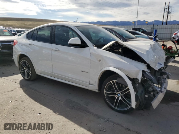 2018 BMW X4 xDrive28i with VIN 5UXXW3C58J0T80758, listed as a Copart auction lot 44843123 with 48,816 mi miles. Bid and sale history available at carsss.com. Image 4.