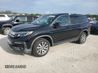 2020 Honda Pilot EX-L z VIN 5FNYF5H56LB005045, wystawiony jako Copart lot #74056264 z przebiegiem Nie podano mil oraz Nie do naprawy • Non repairable. Historia ofert i sprzedaży dostępna na DreamBid. Obrazek 1.