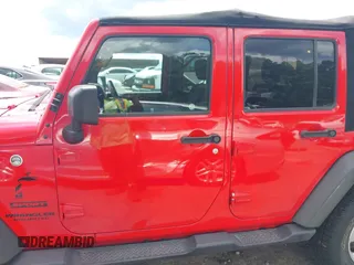 2016 Jeep Wrangler Unlimited Sport z VIN 1C4BJWDG0GL176104, wystawiony jako IAAI lot #42456659 z przebiegiem 116 902 mil mil oraz . Historia ofert i sprzedaży dostępna na DreamBid. Obrazek 14.