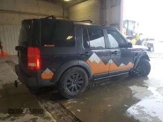 2005 Land Rover LR3 SE with VIN SALAE25445A326293, listed as a Copart auction lot 44603545 with 161,707 mi miles and Salvage Title. Bid and sale history available at carsss.com. Image 3.