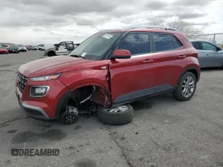 2024 Hyundai Venue Limited with VIN KMHRC8A3XRU303908, listed as a Copart auction lot 51671415 with 12,649 mi miles and Salvage title. Bid and sale history available at DreamBid. Image 1.