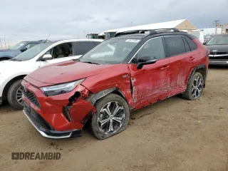 2022 Toyota RAV4 Prime XSE with VIN JTMFB3FV7ND091681, listed as a Copart auction lot 45671395 with 50,586 mi miles and Salvage Title. Bid and sale history available at carsss.com. Image 1.
