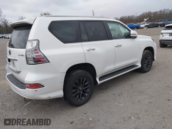 2021 Lexus GX 460 Premium z VIN JTJAM7BX5M5304457, wystawiony jako IAAI lot #41532034 z przebiegiem 66 278 mil mil oraz . Historia ofert i sprzedaży dostępna na DreamBid. Obrazek 4.
