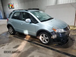 2009 Suzuki SX4 Man AWD with VIN JS2YB413296204974, listed as a Copart auction lot 43137995 with 150,833 mi miles and Salvage Title. Bid and sale history available at carsss.com. Image 4.