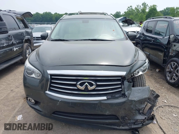 2014 Infiniti QX60 z VIN 5N1AL0MM4EC505517, wystawiony jako IAAI lot #42688884 z przebiegiem 140 878 mil mil oraz . Historia ofert i sprzedaży dostępna na DreamBid. Obrazek 12.