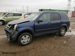 2003 Honda CR-V EX with VIN SHSRD78843U106125, listed as a Copart auction lot 49364435 with 154,338 mi miles and Salvage Title. Bid and sale history available at carsss.com. Image 1.