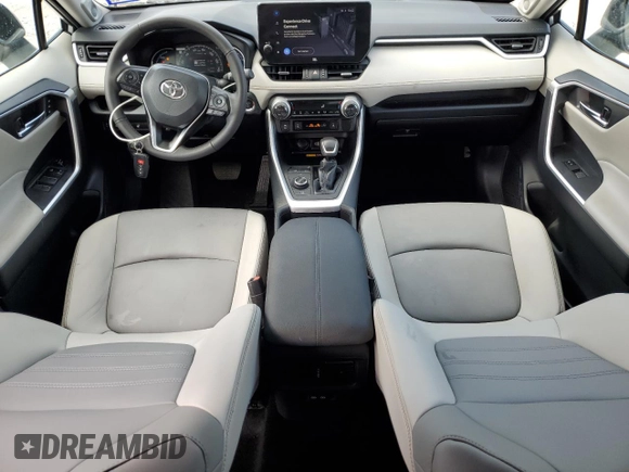 2024 Toyota RAV4 Hybrid XLE Premium with VIN 4T3B6RFV8RU162725, listed as a Copart auction lot 53995045 with 7,293 mi miles and Salvage Title. Bid and sale history available at carsss.com. Image 8.