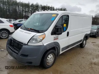 2018 Ram ProMaster Cargo with VIN 3C6TRVAG4JE108567, listed as a Copart auction lot 46140604 with 186,656 mi miles and Clean Title. Bid and sale history available at DreamBid. Image 1.