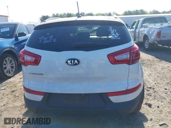 2013 Kia Sportage LX with VIN KNDPB3A25D7538328, listed as a IAAI auction lot 41989605 with 101,064 mi miles. Bid and sale history available at carsss.com. Image 17.