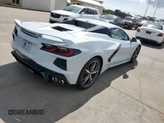 2021 Chevrolet Corvette 3LT with VIN 1G1YC3D42M5123132, listed as a Copart auction lot 75128704 with 0 mi miles and Salvage Title. Bid and sale history available at carsss.com. Image 3.
