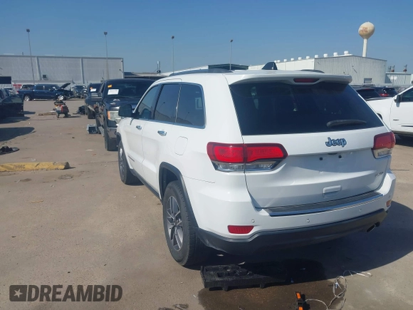 2020 Jeep Grand Cherokee Limited with VIN 1C4RJEBG0LC265886, listed as a IAAI auction lot 42007296 with 98,697 mi miles and . Bid and sale history available at DreamBid. Image 3.