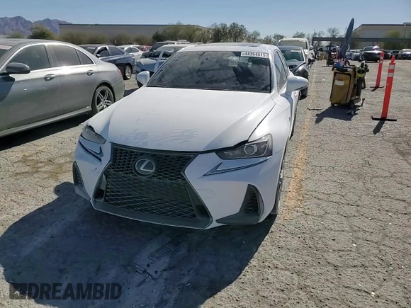 2020 Lexus IS 350 F Sport with VIN JTHGZ1B28L5037117, listed as a Copart auction lot 44354515 with 46,785 mi miles and Salvage title. Bid and sale history available at DreamBid. Image 11.