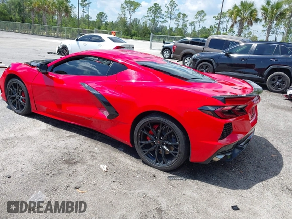 2023 Chevrolet Corvette 1LT z VIN 1G1YA2D48P5113841, wystawiony jako IAAI lot #41888380 z przebiegiem 39 035 mil mil oraz . Historia ofert i sprzedaży dostępna na DreamBid. Obrazek 3.