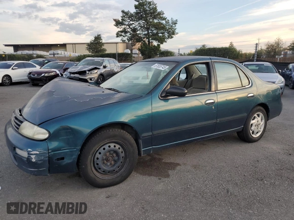 1997 Nissan Altima XE with VIN 1N4BU31D5VC188347, listed as a Copart auction lot 87655745 with 261,452 mi miles and Salvage Title. Bid and sale history available at carsss.com. Image 1.
