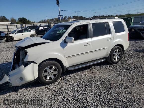 2011 Honda Pilot Touring z VIN 5FNYF3H96BB042635, wystawiony jako Copart lot #50275155 z przebiegiem 177 450 mil mil oraz Szkoda całkowita • Salvage title. Historia ofert i sprzedaży dostępna na DreamBid. Obrazek 1.