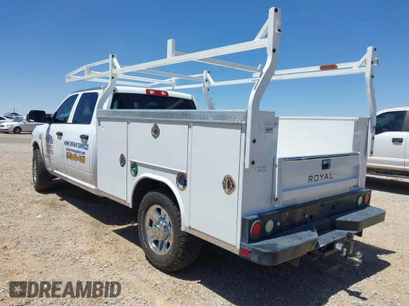 2021 Ram 2500 Tradesman with VIN 3C6UR4HL2MG604574, listed as a IAAI auction lot 42356580 with 54,026 mi miles and . Bid and sale history available at DreamBid. Image 3.